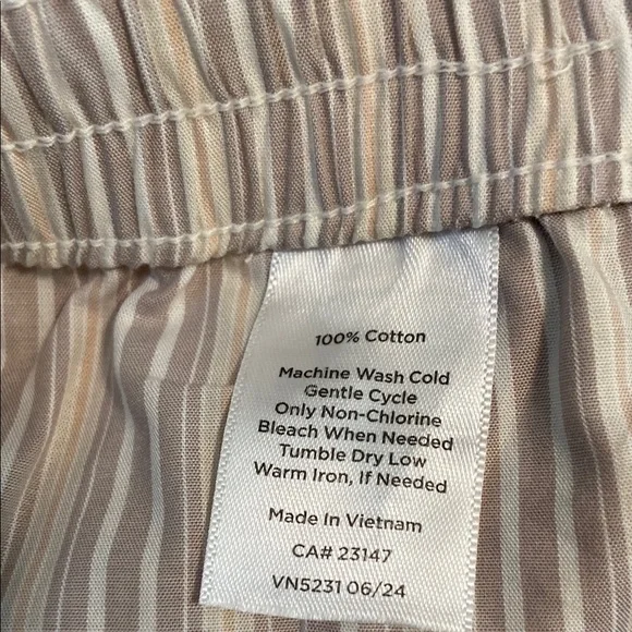 Talbots Haven Well Within Striped lounge pants pj bottoms - Picture 5 of 6